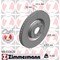 Zimmermann Brake Disc - Standard/Coated, 100332620 100332620 - alternate 3